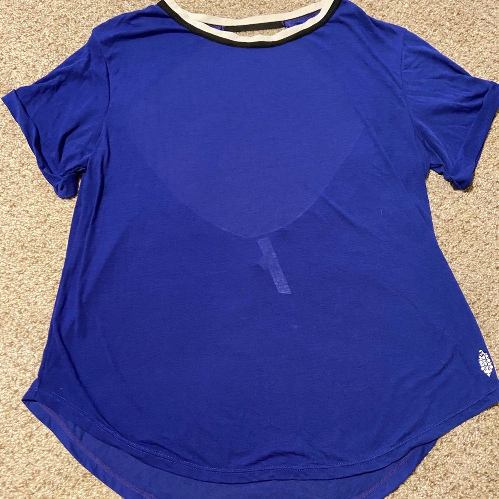 NWOT Free People Movement Open Back Top